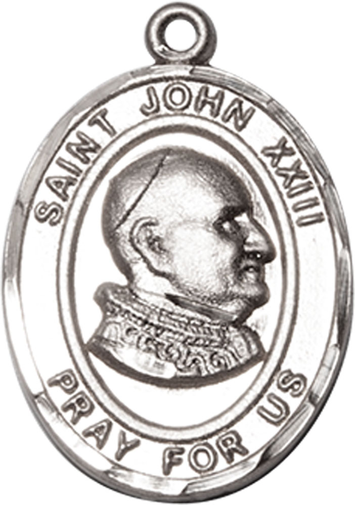 Sterling Silver Saint John XXIII Medal