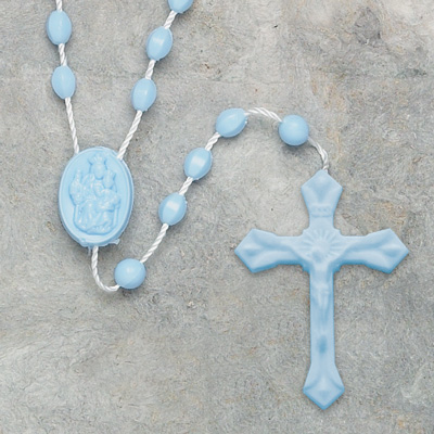 Blue String Rosary