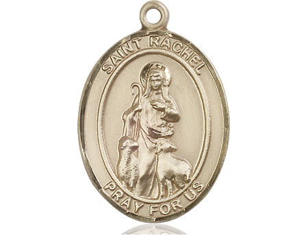 14kt Gold Filled Saint Rachel Medal