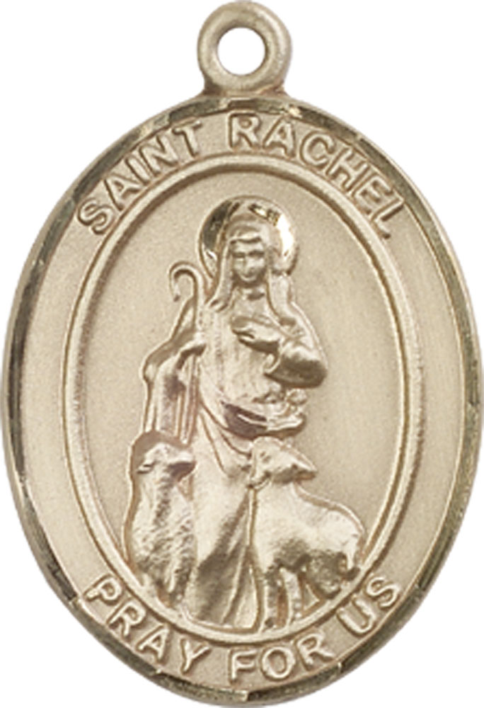 14kt Gold Filled Saint Rachel Medal