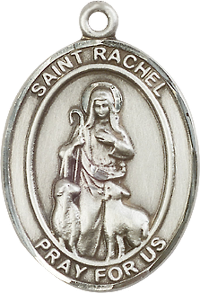 Sterling Silver Saint Rachel Medal