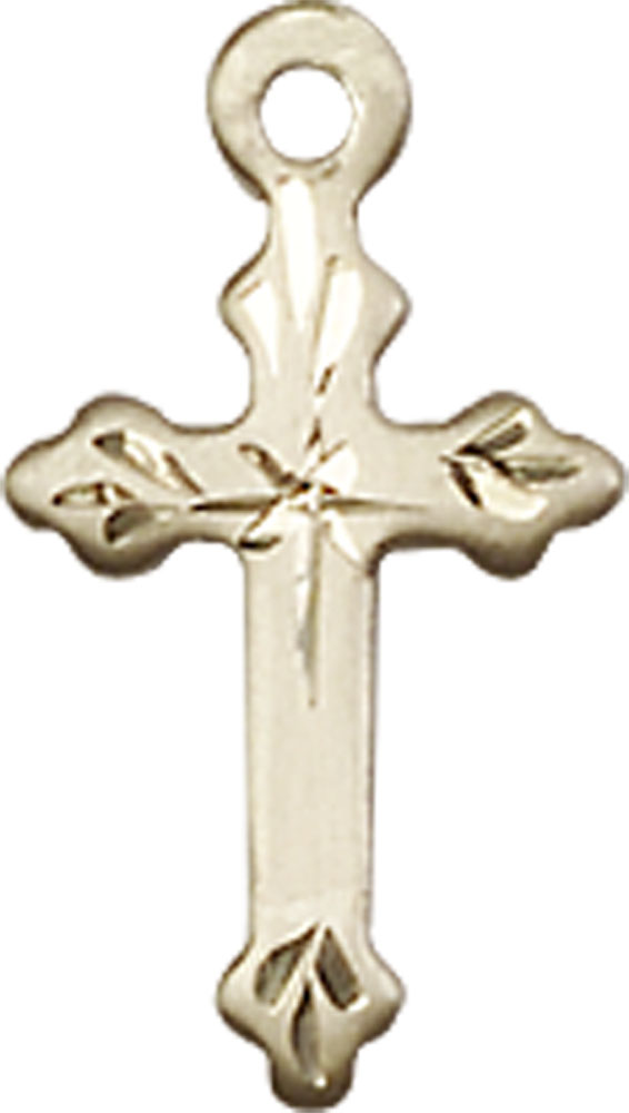 14kt Gold Filled Cross Medal