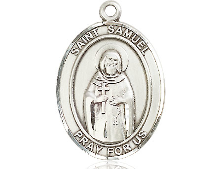 Sterling Silver Saint Samuel Medal