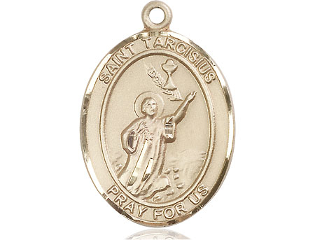 14kt Gold Filled Saint Tarcisius Medal