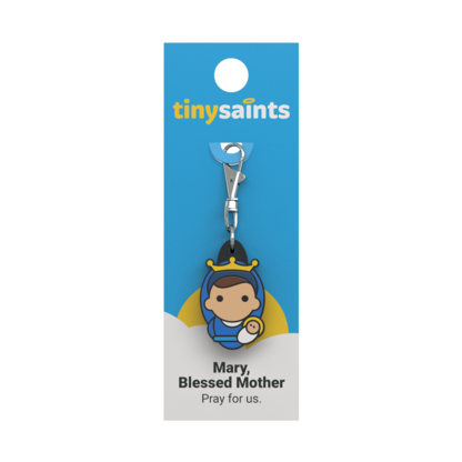 Tiny Saints Charm - Mary Blessed Mother