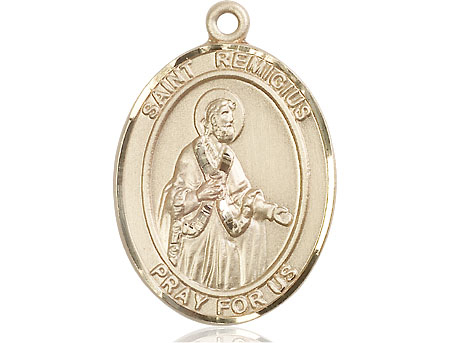 14kt Gold Filled Saint Remigius of Reims Medal
