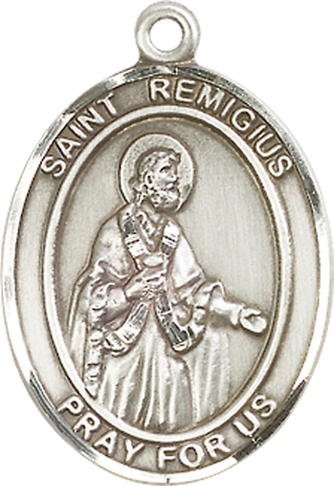 Sterling Silver Saint Remigius of Reims Medal