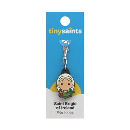 Tiny Saints Charm - St. Bridgid