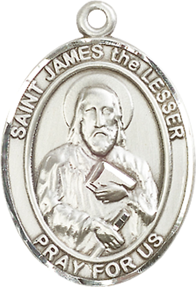 Sterling Silver Saint James the Lesser Medal