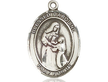 Sterling Silver Blessed Caroline Gerhardinger Medal