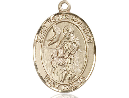 14kt Gold Filled Saint Peter Nolasco Medal