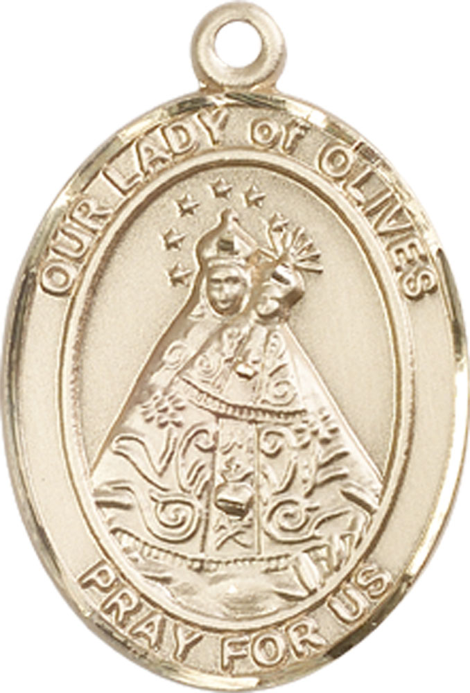 14kt Gold Filled Our Lady of Olives Medal