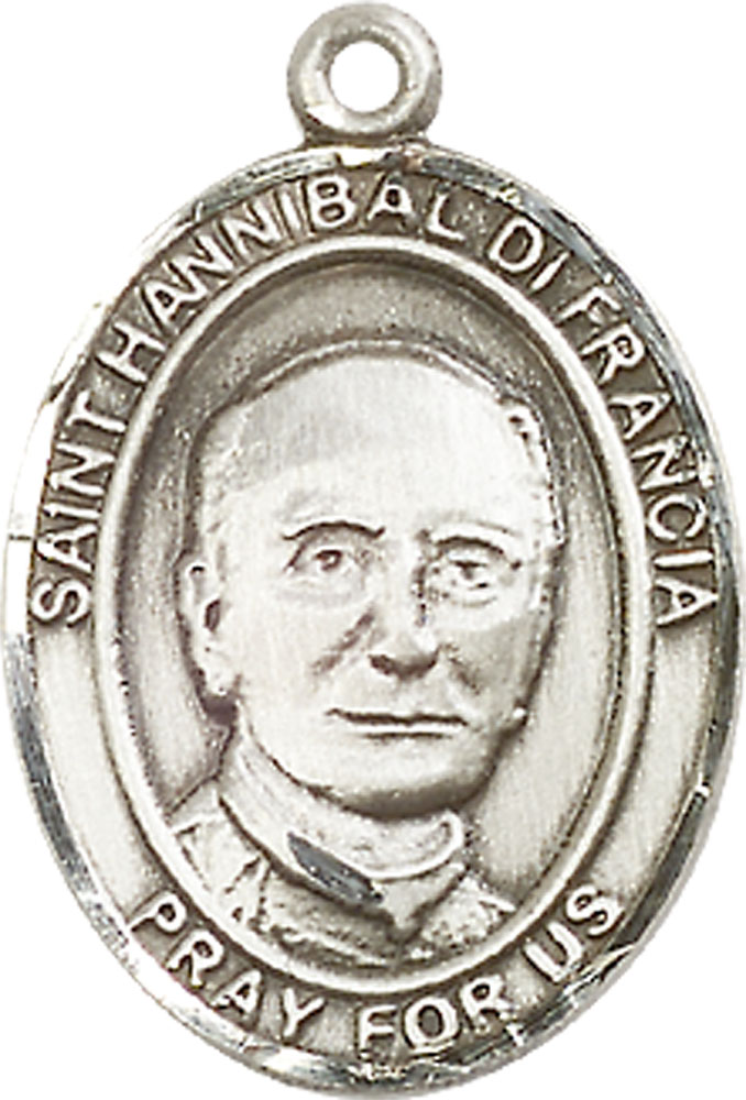 Sterling Silver Saint Hannibal Medal