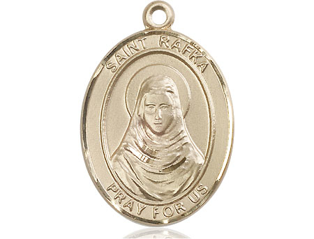 14kt Gold Filled Saint Rafka Medal