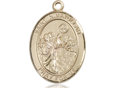 14kt Gold Filled Saint Nimatullah Medal
