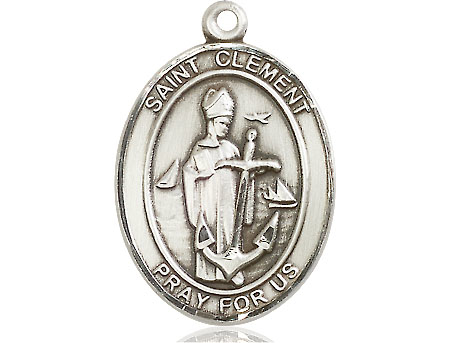 Sterling Silver Saint Clement Medal