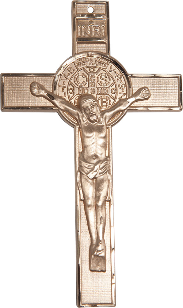 14kt Gold Saint Benedict Medal