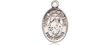 Sterling Silver Saint Peter St Paul Medal