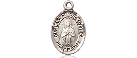 Sterling Silver Our Lady of Rosa Mystica Medal