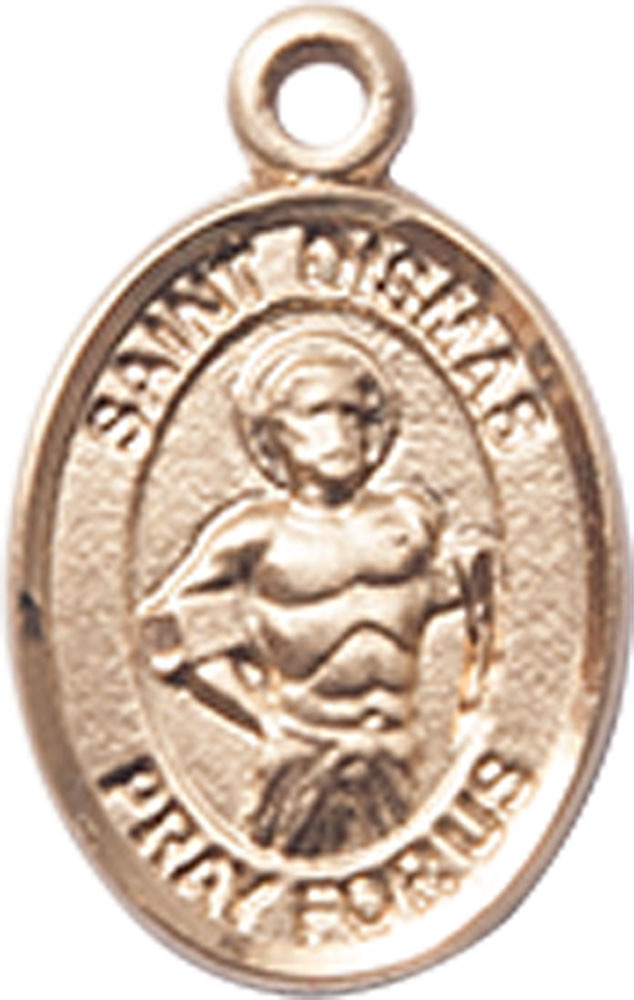 14kt Gold Filled Saint Dismas Medal