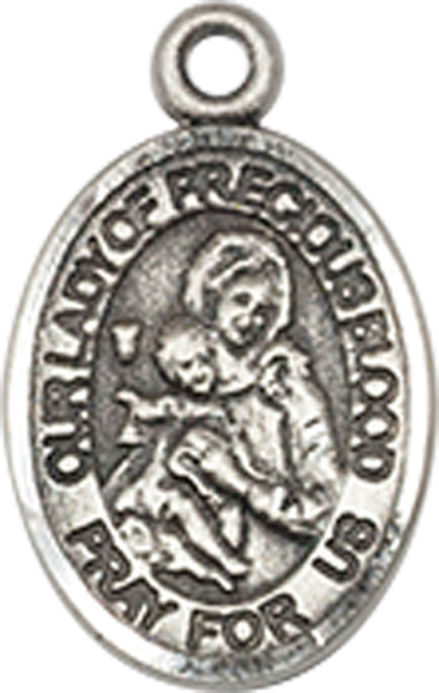 Sterling Silver Our Lady of the Precious Blood Medal