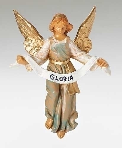 Gloria Angel Figure 5" - Christmas