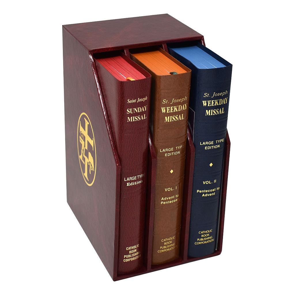 St. Joseph Daily And Sunday Missals (Large Type Editions)