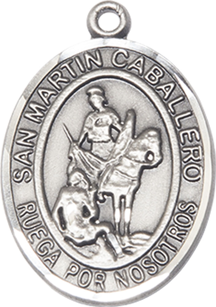 Sterling Silver San Martin Caballero Medal