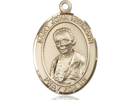 14kt Gold Filled Saint John Neumann Medal