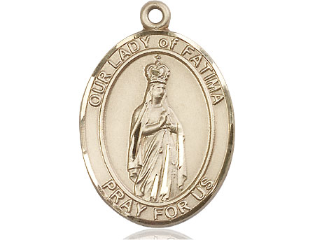 14kt Gold Filled Our Lady of Fatima Medal