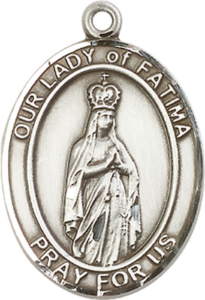 Sterling Silver Our Lady of Fatima Medal