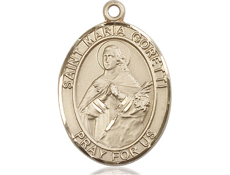14kt Gold Filled Saint Maria Goretti Medal