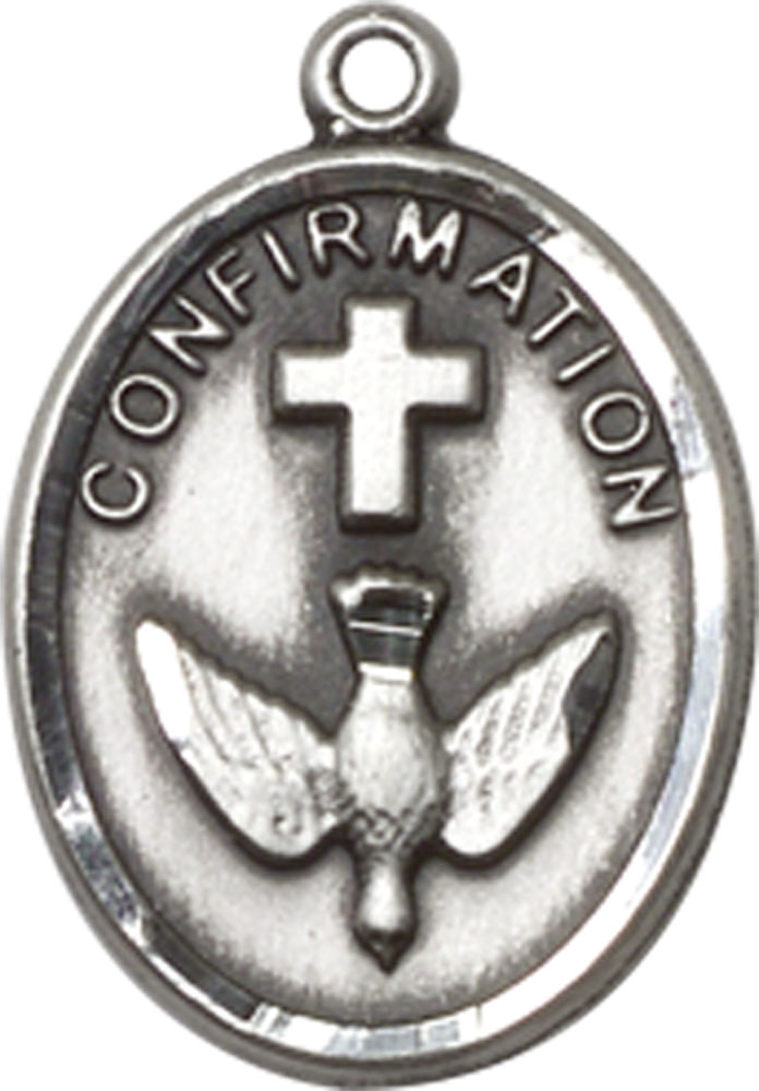 Sterling Silver Confirmation Medal
