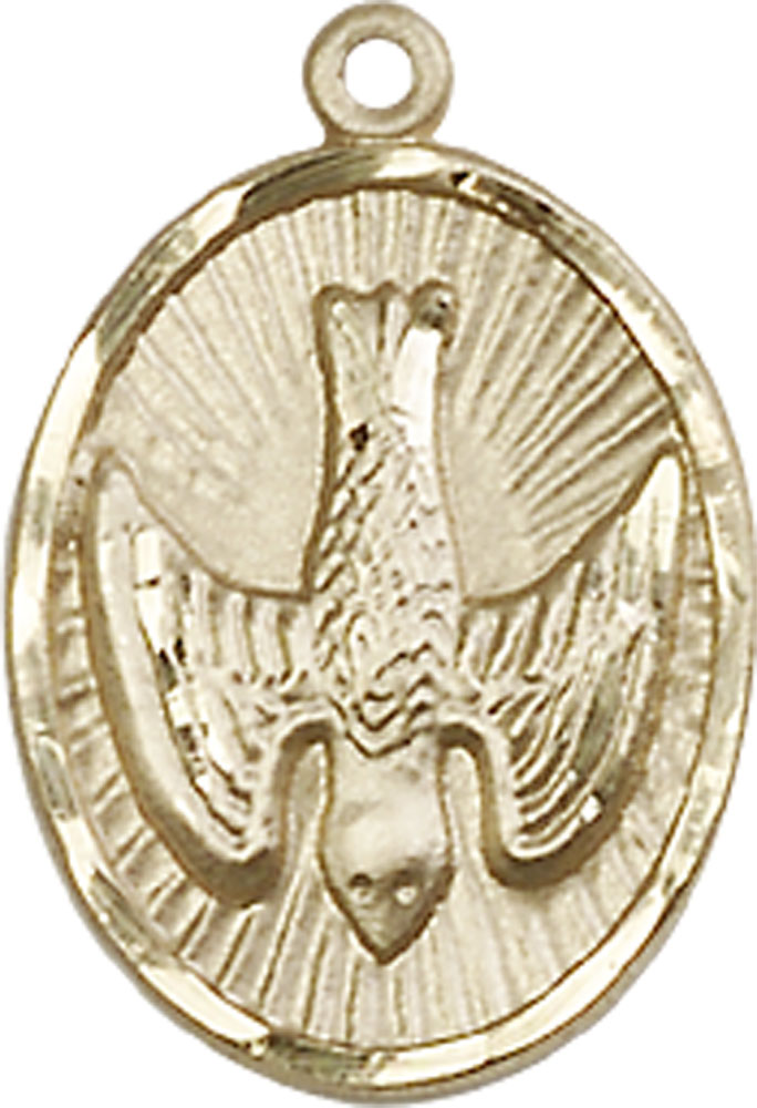 14kt Gold Filled Holy Spirit Medal
