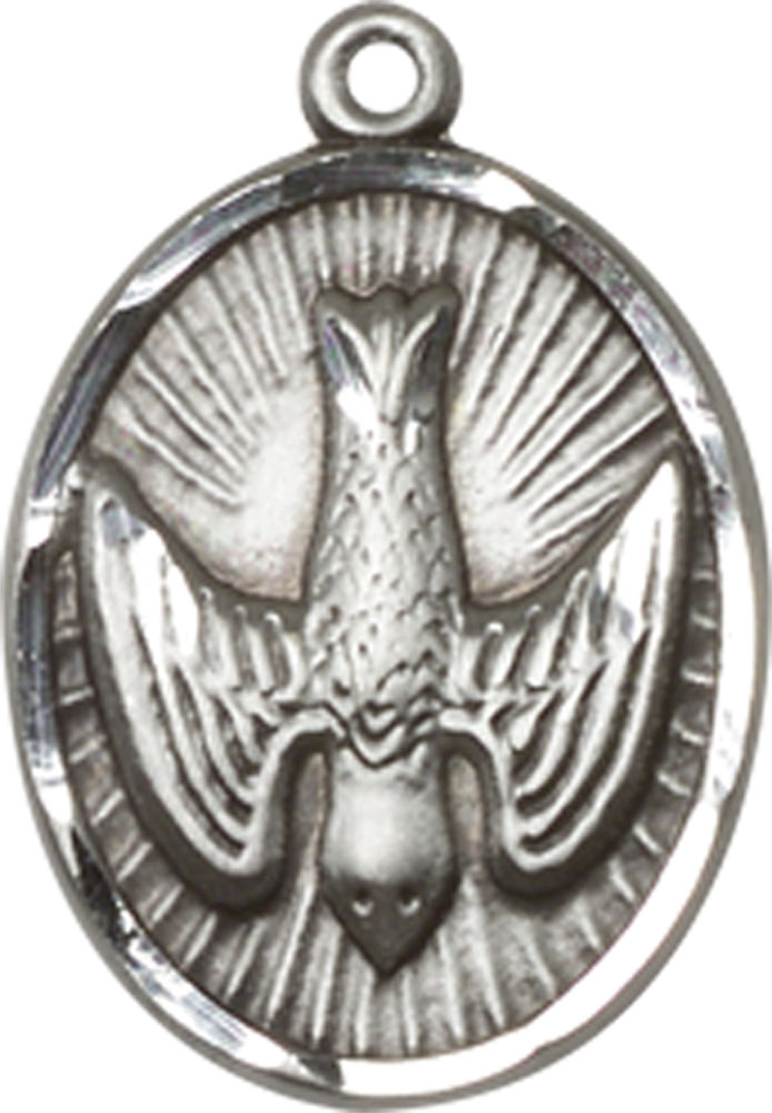 Sterling Silver Holy Spirit Medal