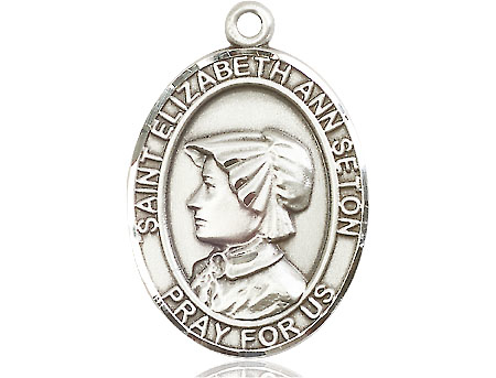 Sterling Silver Saint Elizabeth Ann Seton Medal