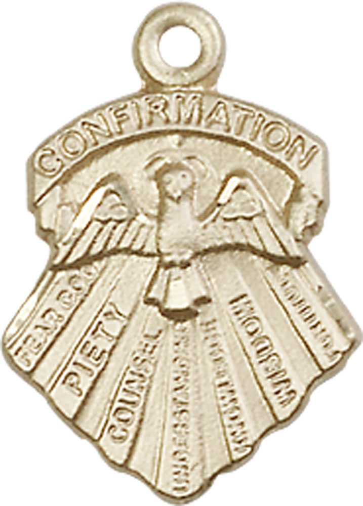 14kt Gold Filled Seven Gifts Medal