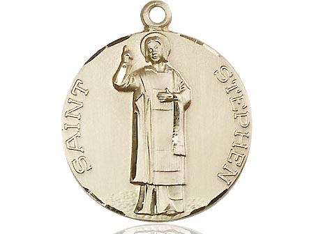 14kt Gold Filled Saint Stephen Medal