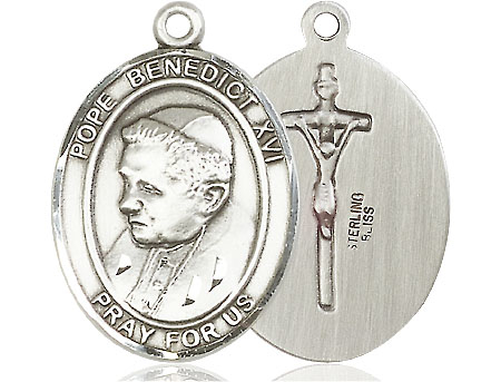 Sterling Silver Pope Benedict XVI Medal