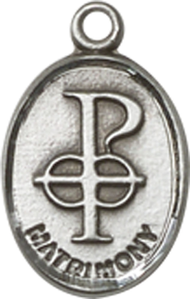 Sterling Silver Matrimony Medal