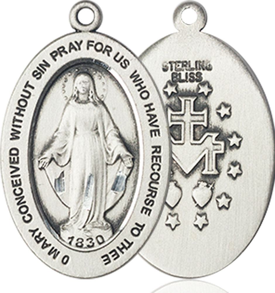 Sterling Silver Miraculous Medal