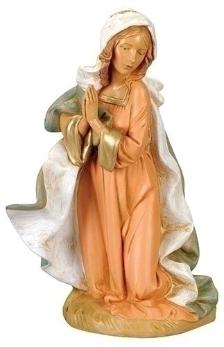 5Pc St 15&quot;Blue Robe Nativity - Christmas