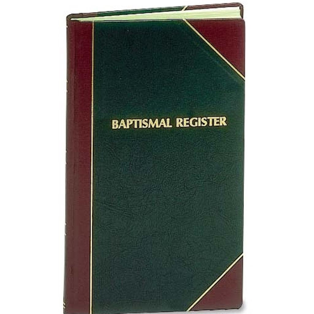 Baptismal Register, 2000 Entries