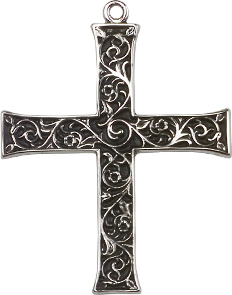 Sterling Silver Cross Medal