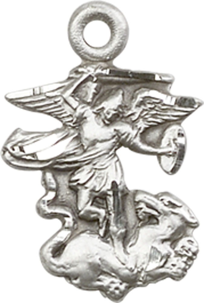 Sterling Silver Saint Michael the Archangel Medal