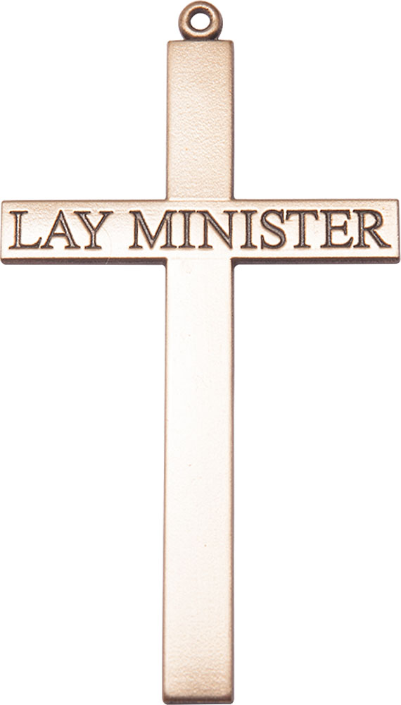 14kt Gold Filled Lay Minister Cross Medal