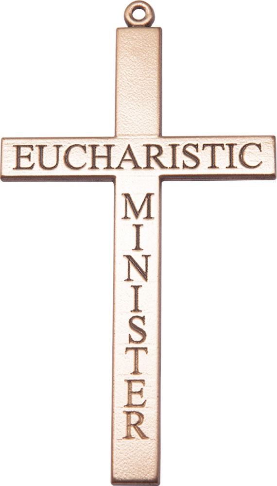 14kt Gold Filled Eucharistic Minister Cross Medal