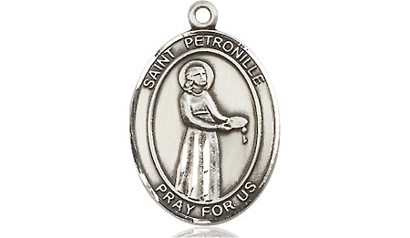 Sterling Silver Saint Petronille Medal