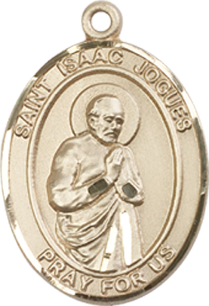 14kt Gold Filled Saint Isaac Jogues Medal