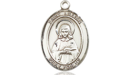 Sterling Silver Saint Lillian Medal